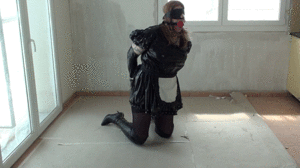 www.bondagecrossdresser.com - Large Ballgag Punishment thumbnail